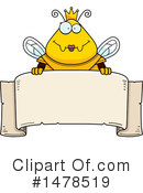 Queen Bee Clipart #1478519 by Cory Thoman