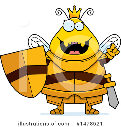 Queen Bee Clipart #1478521 by Cory Thoman