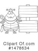 Queen Bee Clipart #1478634 by Cory Thoman