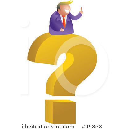 Royalty-Free (RF) Question Clipart Illustration by Prawny - Stock Sample #99858