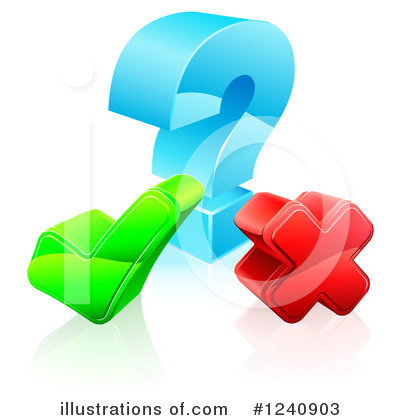 Questions Clipart #1240903 by AtStockIllustration