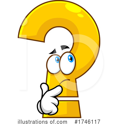 Royalty-Free (RF) Question Mark Clipart Illustration by Hit Toon - Stock Sample #1746117