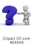 Question Mark Clipart #26949 by KJ Pargeter
