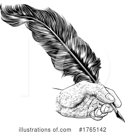 Royalty-Free (RF) Quill Clipart Illustration by AtStockIllustration - Stock Sample #1765142