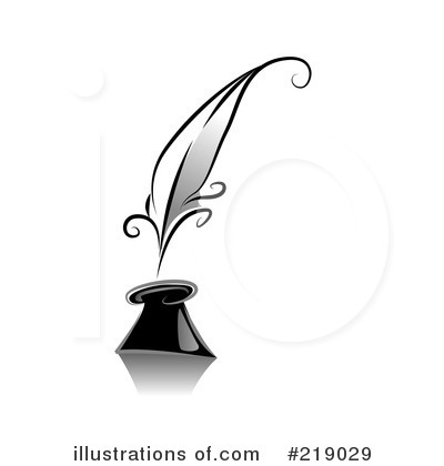 Quill Clipart #219029 by BNP Design Studio