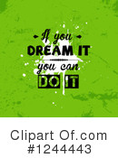 Quote Clipart #1244443 by KJ Pargeter
