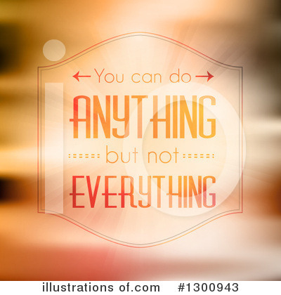 Royalty-Free (RF) Quote Clipart Illustration by KJ Pargeter - Stock Sample #1300943