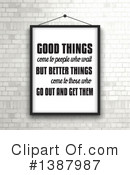Quote Clipart #1387987 by KJ Pargeter