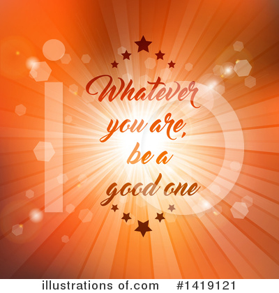 Royalty-Free (RF) Quote Clipart Illustration by KJ Pargeter - Stock Sample #1419121