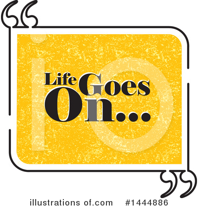 Royalty-Free (RF) Quote Clipart Illustration by ColorMagic - Stock Sample #1444886