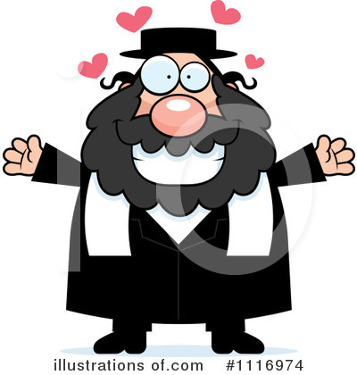 Royalty-Free (RF) Rabbi Clipart Illustration by Cory Thoman - Stock Sample #1116974