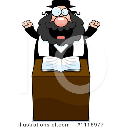Royalty-Free (RF) Rabbi Clipart Illustration by Cory Thoman - Stock Sample #1116977