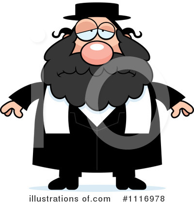Royalty-Free (RF) Rabbi Clipart Illustration by Cory Thoman - Stock Sample #1116978