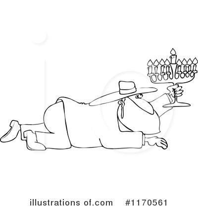 Royalty-Free (RF) Rabbi Clipart Illustration by djart - Stock Sample #1170561