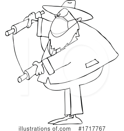 Royalty-Free (RF) Rabbi Clipart Illustration by djart - Stock Sample #1717767