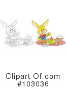 Rabbit Clipart #103036 by Alex Bannykh
