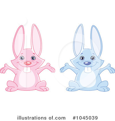 Royalty-Free (RF) Rabbit Clipart Illustration by yayayoyo - Stock Sample #1045039