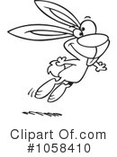 Rabbit Clipart #1058410 by toonaday