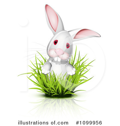 Royalty-Free (RF) Rabbit Clipart Illustration by Oligo - Stock Sample #1099956