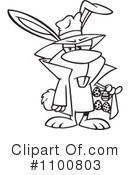 Rabbit Clipart #1100803 by toonaday