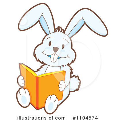 Royalty-Free (RF) Rabbit Clipart Illustration by Cherie Reve - Stock Sample #1104574