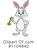 Rabbit Clipart #1104842 by Cartoon Solutions