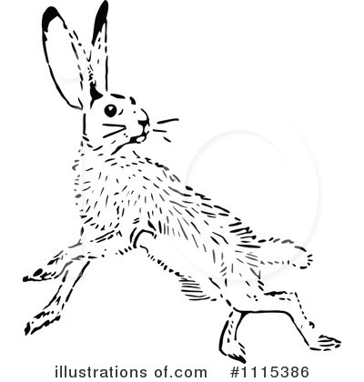 Bunny Clipart #1115386 by Prawny Vintage
