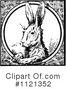 Rabbit Clipart #1121352 by Prawny Vintage