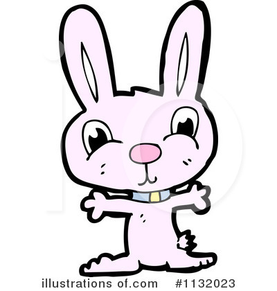 Royalty-Free (RF) Rabbit Clipart Illustration by lineartestpilot - Stock Sample #1132023
