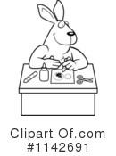 Rabbit Clipart #1142691 by Cory Thoman