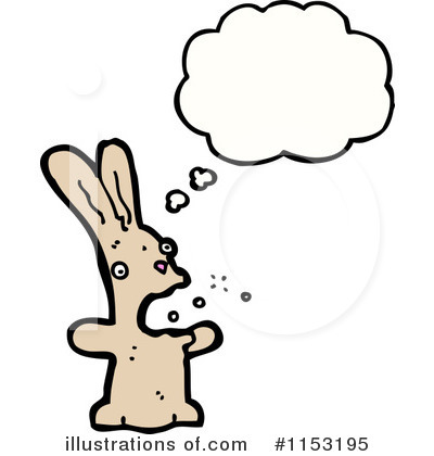 Royalty-Free (RF) Rabbit Clipart Illustration by lineartestpilot - Stock Sample #1153195