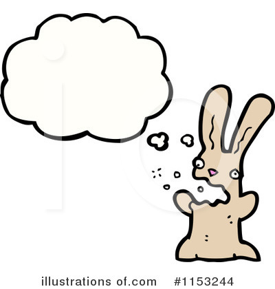 Royalty-Free (RF) Rabbit Clipart Illustration by lineartestpilot - Stock Sample #1153244