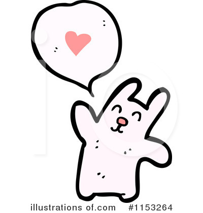 Royalty-Free (RF) Rabbit Clipart Illustration by lineartestpilot - Stock Sample #1153264