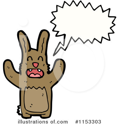 Royalty-Free (RF) Rabbit Clipart Illustration by lineartestpilot - Stock Sample #1153303