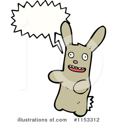 Royalty-Free (RF) Rabbit Clipart Illustration by lineartestpilot - Stock Sample #1153312