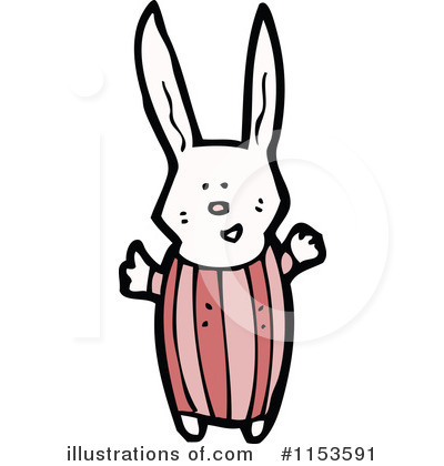 Royalty-Free (RF) Rabbit Clipart Illustration by lineartestpilot - Stock Sample #1153591