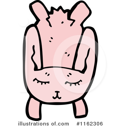 Royalty-Free (RF) Rabbit Clipart Illustration by lineartestpilot - Stock Sample #1162306
