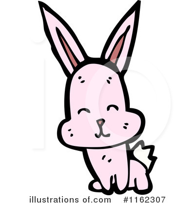 Royalty-Free (RF) Rabbit Clipart Illustration by lineartestpilot - Stock Sample #1162307