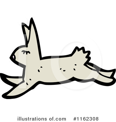 Royalty-Free (RF) Rabbit Clipart Illustration by lineartestpilot - Stock Sample #1162308
