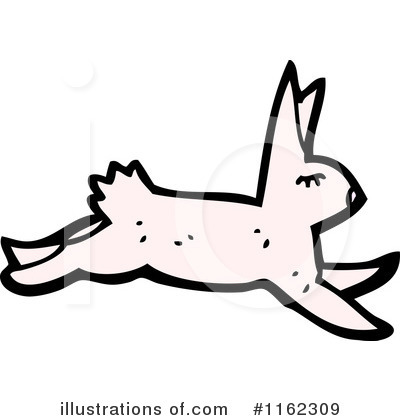 Royalty-Free (RF) Rabbit Clipart Illustration by lineartestpilot - Stock Sample #1162309