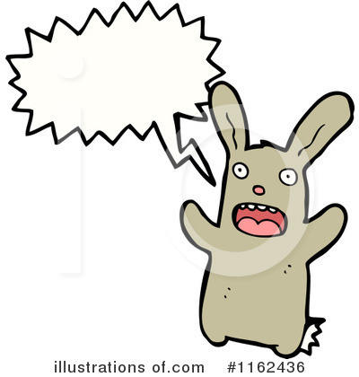 Royalty-Free (RF) Rabbit Clipart Illustration by lineartestpilot - Stock Sample #1162436