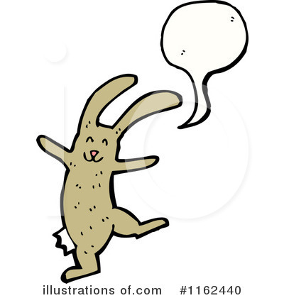 Royalty-Free (RF) Rabbit Clipart Illustration by lineartestpilot - Stock Sample #1162440