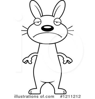 Royalty-Free (RF) Rabbit Clipart Illustration by Cory Thoman - Stock Sample #1211212