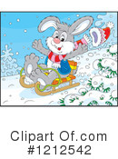 Rabbit Clipart #1212542 by Alex Bannykh