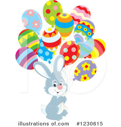 Royalty-Free (RF) Rabbit Clipart Illustration by Alex Bannykh - Stock Sample #1230615