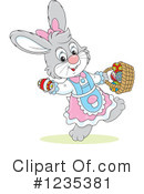 Rabbit Clipart #1235381 by Alex Bannykh