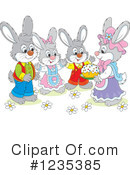 Rabbit Clipart #1235385 by Alex Bannykh