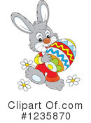 Rabbit Clipart #1235870 by Alex Bannykh