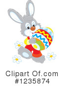 Rabbit Clipart #1235874 by Alex Bannykh