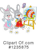 Rabbit Clipart #1235875 by Alex Bannykh
